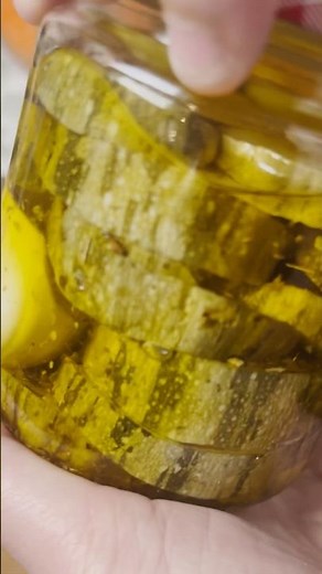 Pickled Zucchini ✨ So Much Better Than I Expected! #recipe