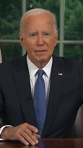 "There is a time and a place for new voices. Fresh voices. Yes, younger voices. And that time and place is now." In his address to the nation, President Joe Biden discussed his decision to drop out of the 2024 presidential race. | KCRA 3