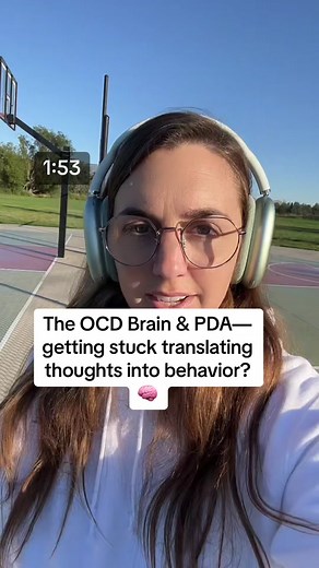 “Brain Lock”, by Jeffrey Schwartz was an OCD 📕 recommendation from a therapist colleague and it is blowing my mind. 🤯 To be honest, I don’t know if this book’s approach to OCD would’ve helped me up until now because I was so resistant to “dismissing” any of my intrusive thoughts without slowing down to be sure they weren’t coming from something more serious that actually needed addressing. 😬 (When you grow up undiagnosed autistic in a world that repeatedly dismisses your experience as overly 