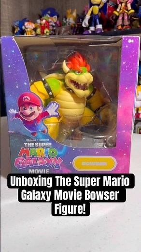 Super Mario Galaxy Movie Bowser Figure!!!