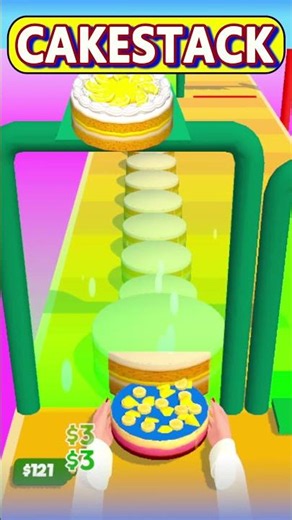 Best Fruit Cake Ever #cakestack #pie #androidgames 321