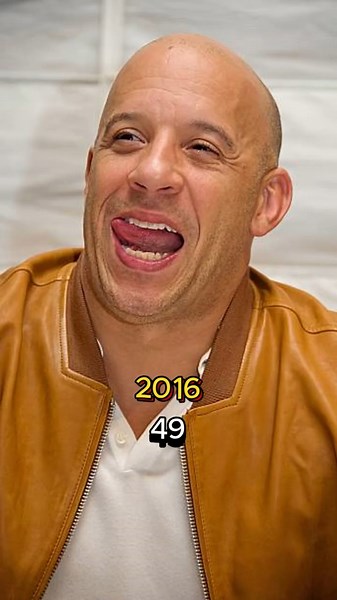 Vin Diesel over the years revealed! (2000-2025)