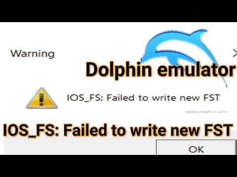 How to Fix Dolphin issue: IOS_FS: Failed to write new FST