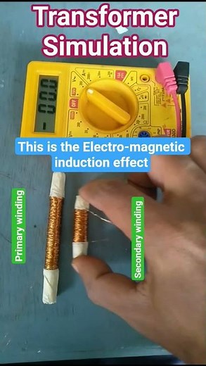 Transformer simulator, transformer working principle