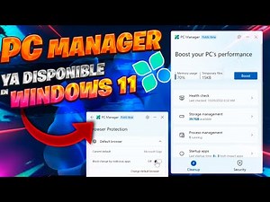 DISPONIBLE YA⚡PC MANAGER en Windows 11 22H2 / El OPTIMIZADOR de MICROSOFT