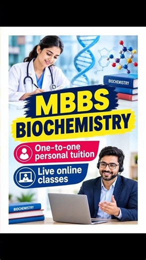 MBBS Biochemistry Online Classes | 1-to-1 Mentorship