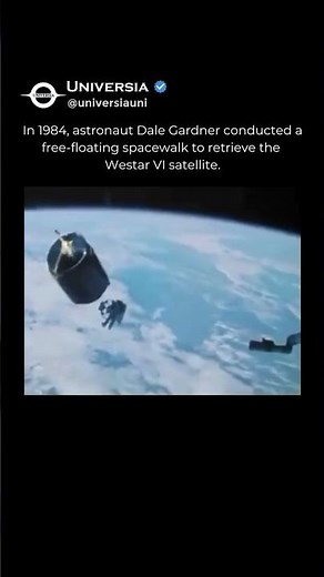 Dale Gardner’s Iconic Free Spacewalk in Orbit!