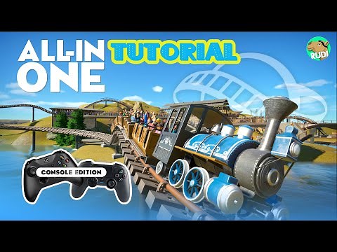 ALL-IN-ONE TUTORIAL Planet Coaster Console PS5 /4 / XBOX One /X (reUp)