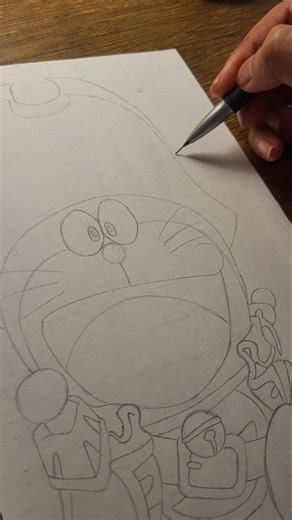 quick sketch | doreamon #anime #animeeart #animedrawing #drawing #art #fanart #doraemon #trending