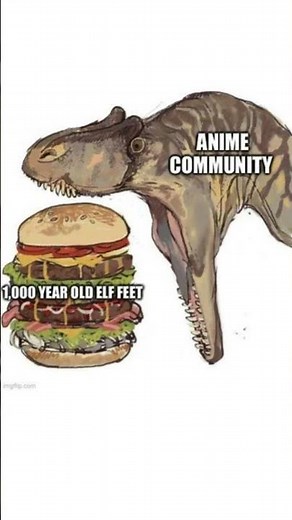 Anime Community vs. 1,000-Year-Old Elf Feet: The Ultimate Feast! 🍔🐉"