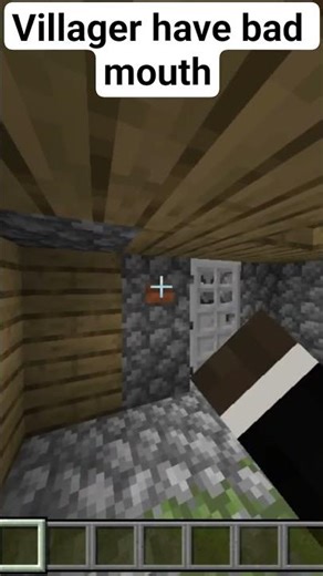 villager having bad mouth #minecraft #mace #minecraftMinecraft bedrock edition