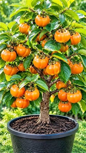 I Grew Persimmon at Home 😱 | Seed to Harvest (Insane Results!) #shorts #viral #trending