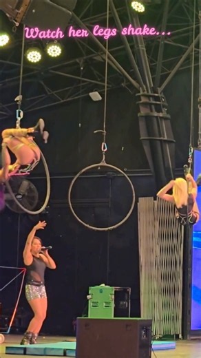 Inside Vegas's Wildest Street Show! 🎪🔥 #lasvegas #fremontstreetlasvegas #shorts