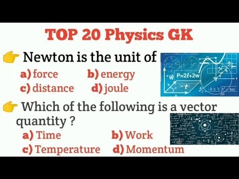 Physics Questions|| For all competitive exams|| Must watch-