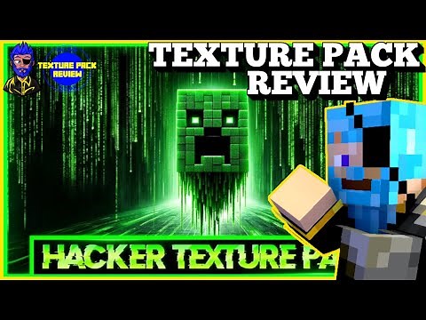 Daz Man Reviews Hacker Texture Pack In Minecraft Bedrock! Minecraft Texture Pack Review