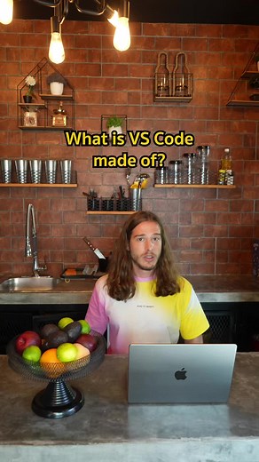 What is VS Code made of? #javascript #javascriptwizz #frontend #developer #backend #webdevelopment #devtools #programming #react #computerscience #vscode #vue #html #coding #learncoding #deploy #debugging