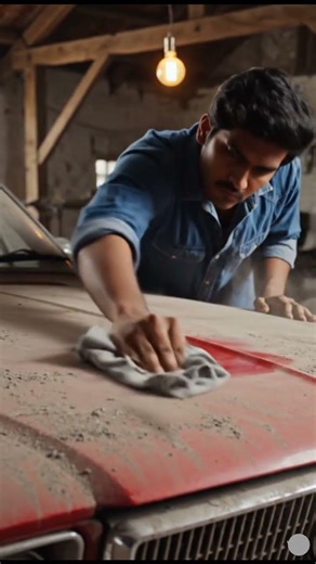 old red car 🚗 #animation #car