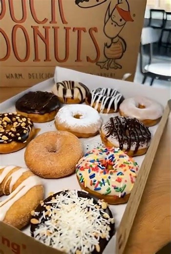 Treat Yourself — You Deserve This 🍩✨ | Fresh Made Duck Donuts Dayton