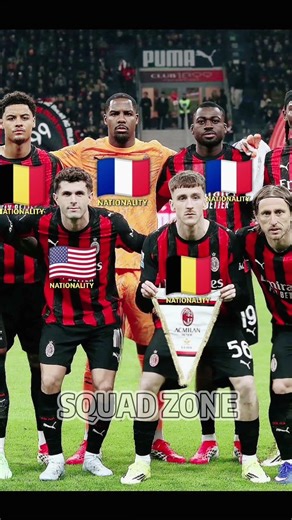 AC Milan 1 - 0 Inter Milan | Italy Serie A 2025/26 Season 😍 | Football Players Nationality 🔥