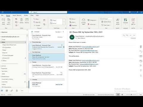 7. Creating Quicksteps – Outlook (PC) | The Stack Method™