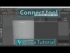 Connect tool | Maya Hindi Tutorial | Beginner | Your Mentor