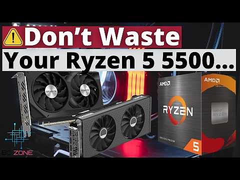 The BEST GPU For RYZEN 5 5500 In 2025 ✅ (Best BUDGET & VALUE GPUs)