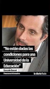 "The conditions are not right for a University of Education"