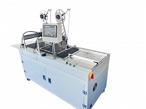 [Hot Item] Semi Automatic Tape Sticking Machine/Double-Sided Tape Application Machine