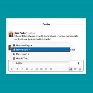 14 reactions | Use mentions to get in touch with the right teammate at the right time. Just type that handy little @ sign and the person's name. Get more tips for working in channels here: https://bit.ly/3enIdOP | Slack | Facebook