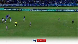 How far out?! | Hulk rolls back the years with thunderbolt free-kick