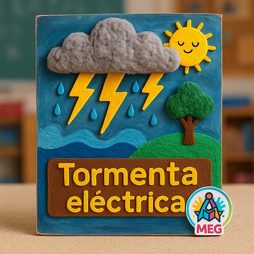 🌍🔥 ¡Aprendemos sobre los desastres naturales con maquetas infantiles! 🌪️🌊⚡ Los niños aprenden mejor cuando tocan, crean y exploran ✂️🎨✨ Por eso hicimos estas maquetas educativas para comprender los principales desastres naturales, sus causas y cómo cuidarnos 🌱💡 ✅ Erupción volcánica ✅ Huracán en movimiento ✅ Tsunami en la costa ✅ Tormenta eléctrica ✅ Sequía: falta de agua ✅ Incendio forestal Cada maqueta tiene etiquetas, colores y materiales reciclados ♻️ para que los niños aprendan jugand