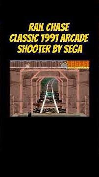 Rail Chase Arcade - Sega #gaming #games #arcade