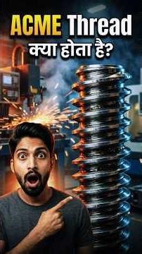 Acme Thread का राज! Square Thread से आसान और ज़्यादा Strong ⚙️