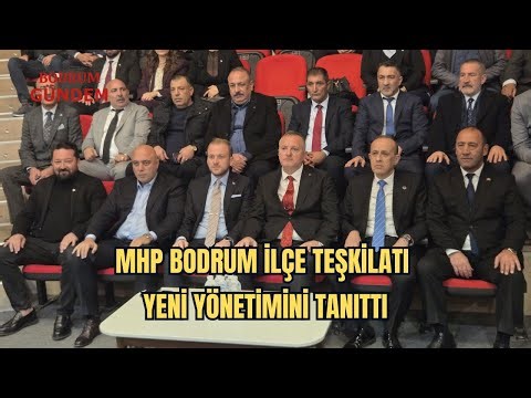 MHP Bodrum İlçe Teşkilatı Yeni Yönetimini Tanıttı