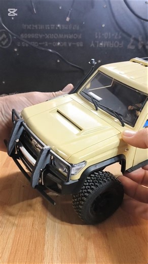 I 3d printer a new bull bar for my RC crawler #rccrawler #3dprinting