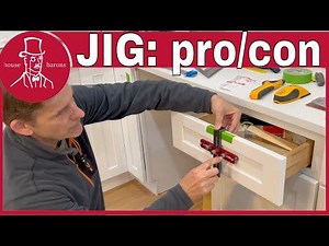 What Jig to Mount Cabinet Door Handles : Install Cabinet Drawer Hardware