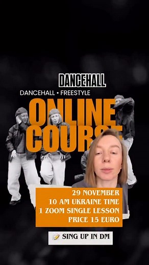 Your Daily Practice 📝 Zoom Class 29 November 💌 You can improve your freestyle skills , learn basic Dancehall New school steps . Few spots left 🔥 | Kat"ia Scandalize Crew