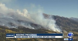 Firefighters build containment lines at Salida-area wildfire