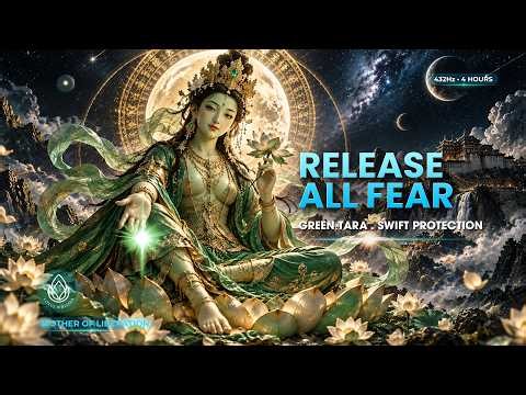 Green Tara Mantra 432Hz (Om Tare Tuttare Ture Soha) | Swift Protection & Healing (4 Hours)