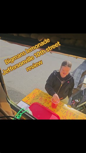 Bigmans lemonade Jeffersonville 10th street review #lemonade #bigmanslemonade #foryoupage #fyp #lemonshakeup