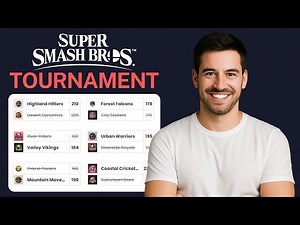 How to Make Super Smash Bros Tournament Bracket {STEP BY STEP]