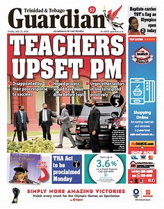 Trinidad and Tobago Guardian – Friday 23 July 2021 Read today's big stories from a trusted news source... THE TRINIDAD AND TOBAGO GUARDIAN! | T&T Guardian