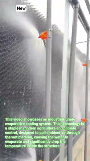 Amazing Industrial Cooling Wall #Technology #short #engineering #agriculture