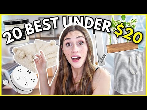 20 BEST AMAZON HOME FINDS UNDER $20