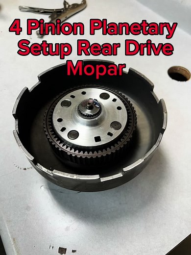 4 Pinion Planetary Geartrain for rear drive Mopar. #transmission #46re #47re