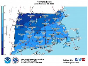 RI Weekend Weather: Frigid End To The Week