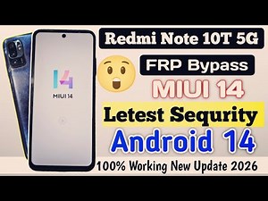 Redmi Note 10T 5G FRP | Redmi Note 10T 5G FRP Bypass MIUI 14