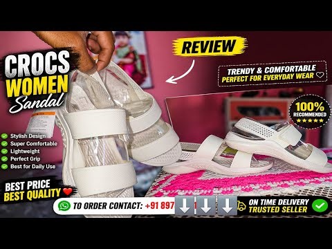 Crocs LiteRide Women Review | Best Comfortable Sandals Under ₹3000? Honest Review
