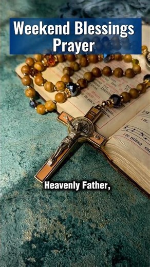 Weekend blessings prayer! #weekendprayer #christianyoutube #dailyprayer