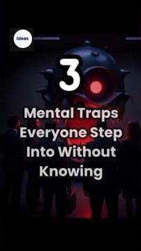 3 Mental Traps Everyone Steps Into Without Knowing (Psychology Of Mental Traps)